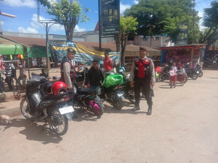 Wujudkan Kamtibmas Yang Aman Kondusif, Sat Samapta Polres TTS Rutin Patroli Kota