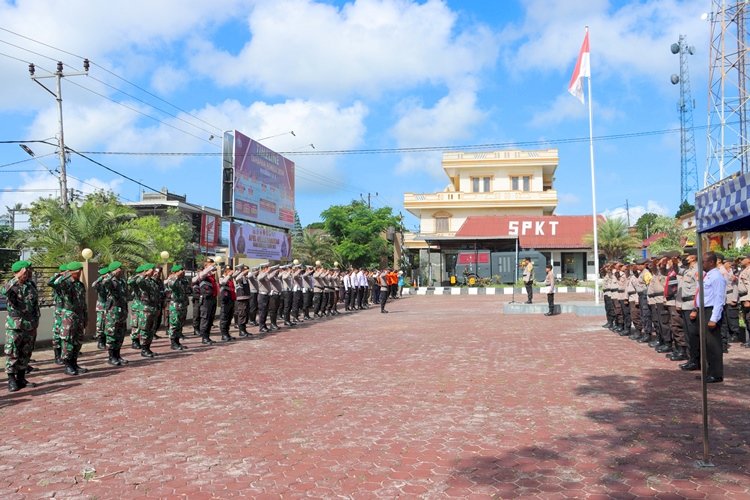 Bentuk Kesiapan Hadapi Bencana, Polres TTS Apel Siaga Bencana