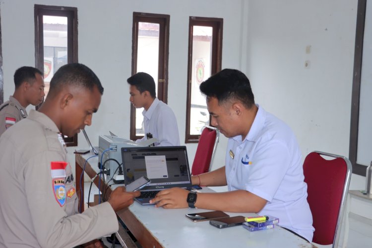 Kerja Sama Dengan Polres TTS, Kantor Pelayanan Pajak Cabang Soe Melaksanakan Sosialisasi Pemadaman NIK dan NPWP serta Pelaporan SPT Tahunan