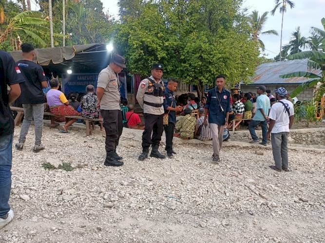 Kampanye Tatap Muka, Polsek Kie Kerahkaan Personil Pengamanan