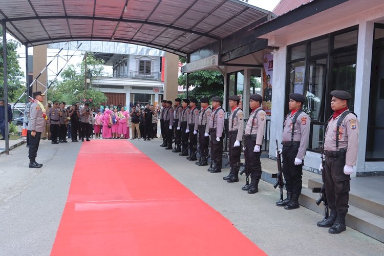 Kunjungan kerja di Polres TTS  Polres TTS, Ini yang Disampaikan Kapolda NTT    