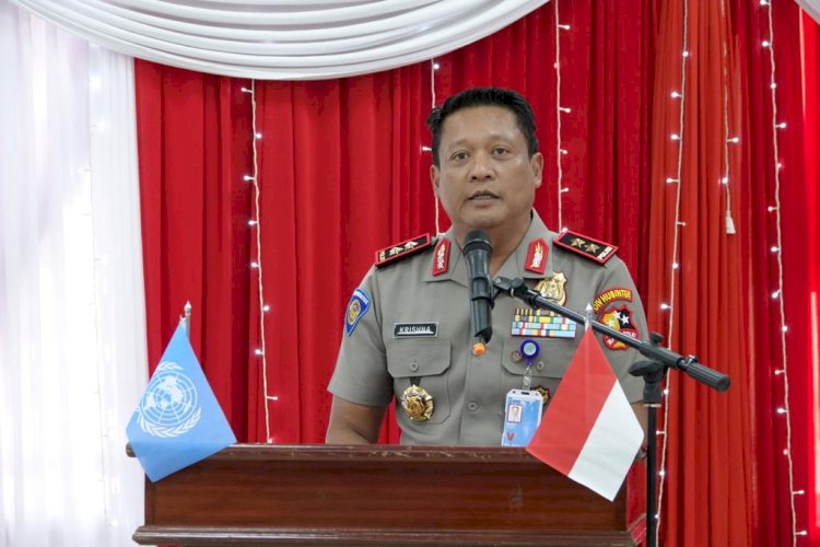 Beri Kontribusi Nyata Misi Perdamaian, UNMISS Beri Penghargaan Personel Polr