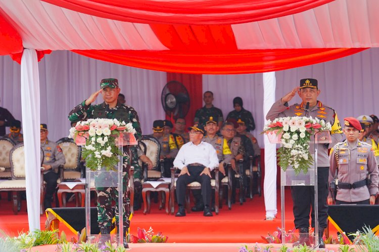 Apel Gelar Pasukan Ops Ketupat, Kapolri Ungkap Upaya-Strategi Wujudkan Mudik yang Aman dan Nyaman