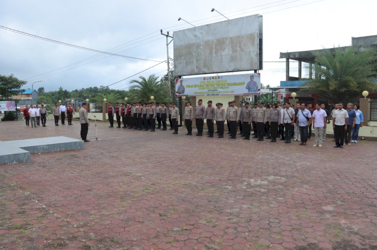 Polres TTS Melaksanakan Apel Siaga May Day