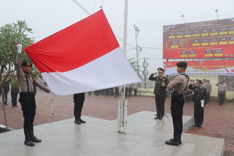 Peringati Hari Lahir pancasila, Ini Amanat Kapolres TTS