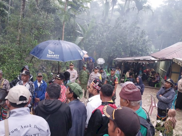 Aman Dan Lancarnya Kegiatan Pemda TTS, Polsek Kuanfatu Melaksanakan Pengamanan