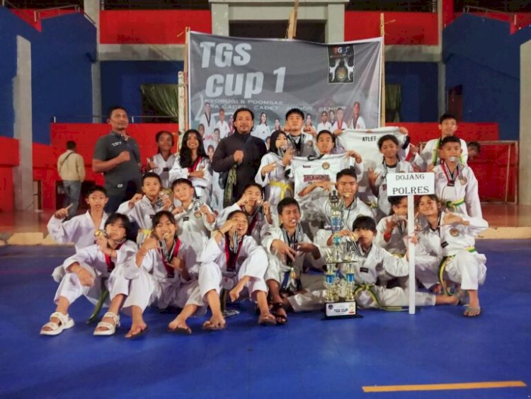 Kado Spesial Dipersembahkan Oleh Dojang Polres TTS Pada Peringatan Hari Bhayangkara ke-78 Tahun 2024