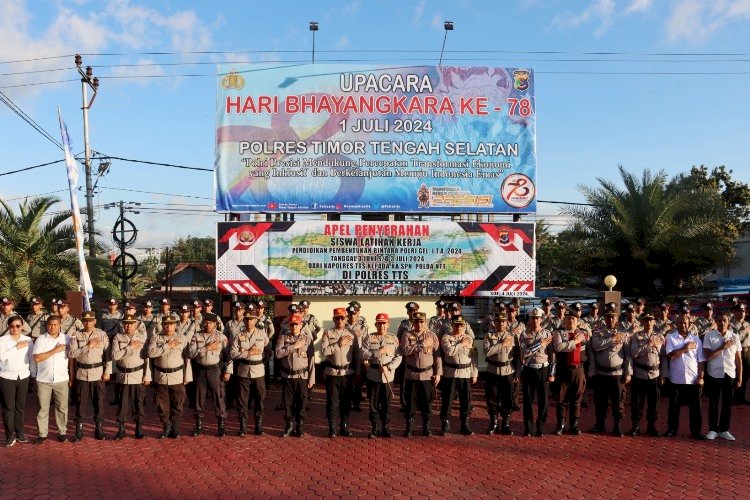 Berakhir Latja, Siswa SPN Polda NTT Dikembalikan