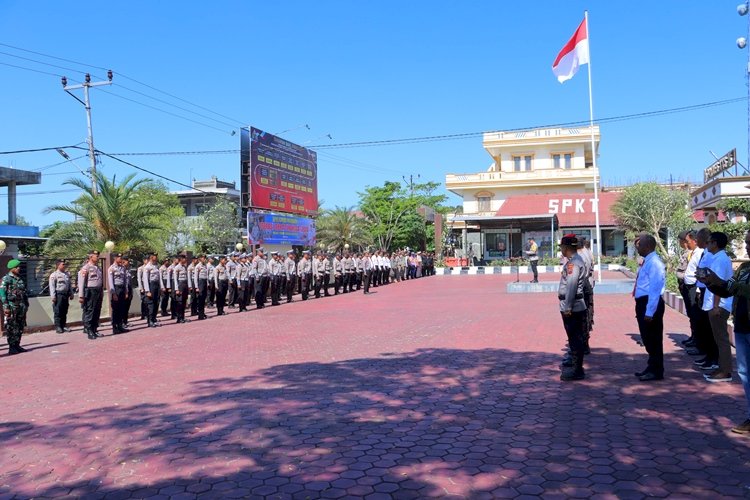 Menandai Dimulainya Ops Zebra-Turangga 2024, Polres TTS laksanakan Apel gelar Pasukan