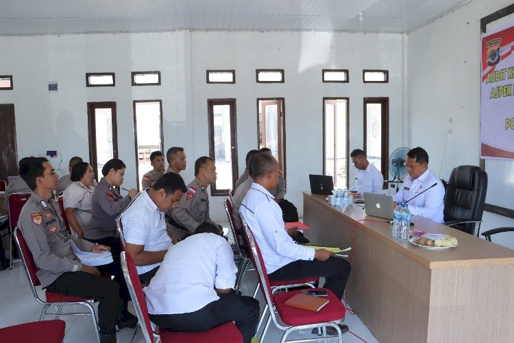 Tim Itwasda Polda NTT Laksanakan Audit Kinerja Di Polres TTS