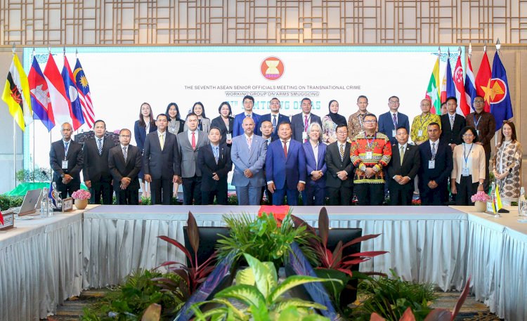 Delegasi Polri Hadiri Pertemuan ASEAN SOMTC Working Group on Arms Smuggling di Kamboja
