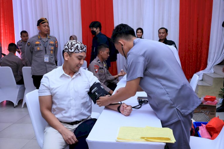 Rakernis Humas Polri 2025 Dibuka dengan Bakti Sosial dan Bakti Kesehatan di Akpol Semarang
