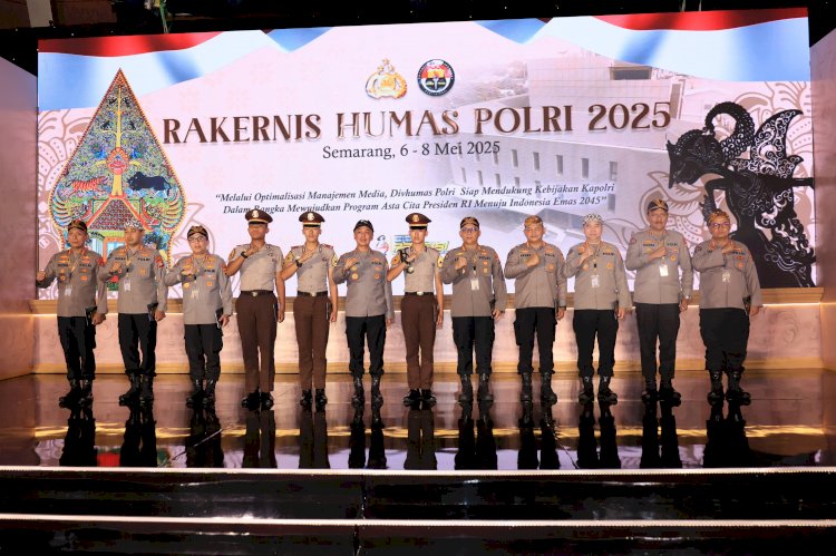Rakernis Humas Polri 2025: Perkuat SDM Lewat Sertifikasi E-Learning dan Inovasi Kehumasan Digital