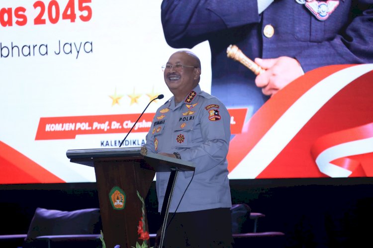 Polri Terus Berupaya Wujudkan SDM Unggul Demi Wujudkan Indonesia Emas