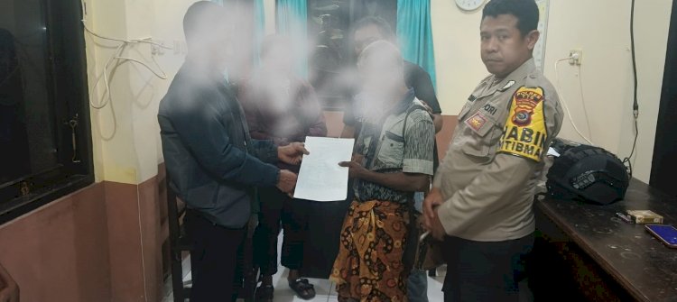 Melalui Problem Solving,  Polsek Polen Berhasil Selesaikan Kasus Kepemilikan Sapi