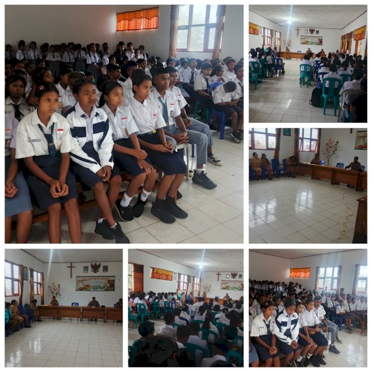 Jaga Generasi Muda Penerus bangsa Dari Hal Negatif, Polres TTS Berikan Penyuluhan di Sekolah