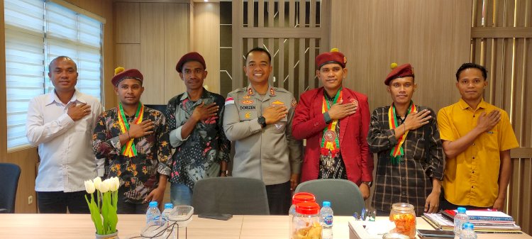 Silahturahmi ke Polres TTS, PMKRI dan Polres TTS Jalin Kerjasama untuk Meningkatkan Keamanan dan Ketertiban di Kab. TTS