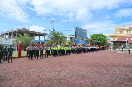 Kesiapan Pengamanan Nataru, Polres TTS Gelar Apel Pasukan Ops Lilin Turangga 2025