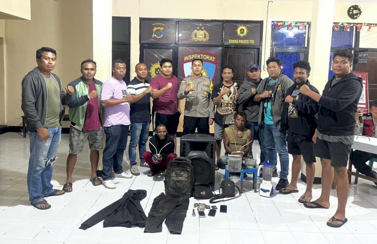 Polres TTS Ringkus Residivis Pelaku Pencurian