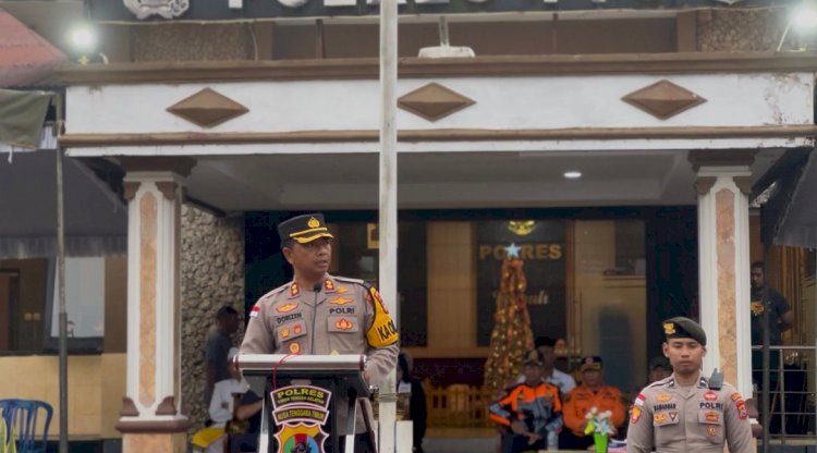 Siap Amankan Perayaan Malam Sambut Tahun Baru 2026, Polres TTS Gelar Apel  Kesiapan Dan Doa Lintas Agama