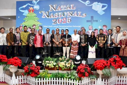 Kapolda NTT hadiri Natal Nasional  Di Kabupaten TTS