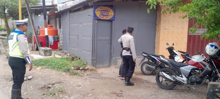 Gatur Pagi, Personil Polres TTS Temui Pelanggar Lalu Lintas, Berikan Teguran Humanis