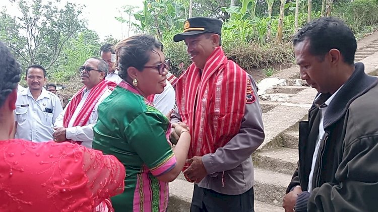 Kapolsek Mollo Utara Bersama Jajaran Laksanakan Pengamanan Sidang Klasis Mollo Utara, Jaga Sinergitas Antar Sektor