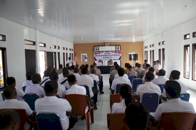 Perkuat Penanganan Kasus Perempuan dan Anak, Ditres PPA-PPO Polda NTT Gelar Asistensi di Polres TTS  ​