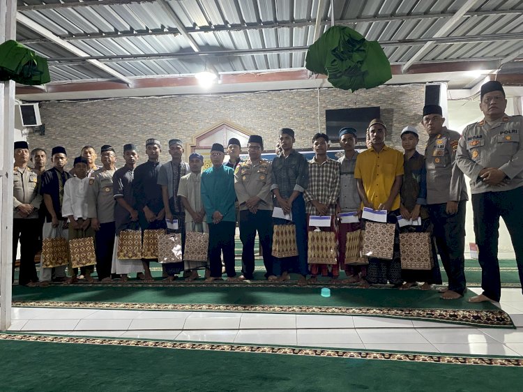 Sejuknya Berbagi : Polres TTS Hadirkan Kebahagiaan Bagi Anak Yatim di Bulan Suci Melalui Buka Puasa bersama