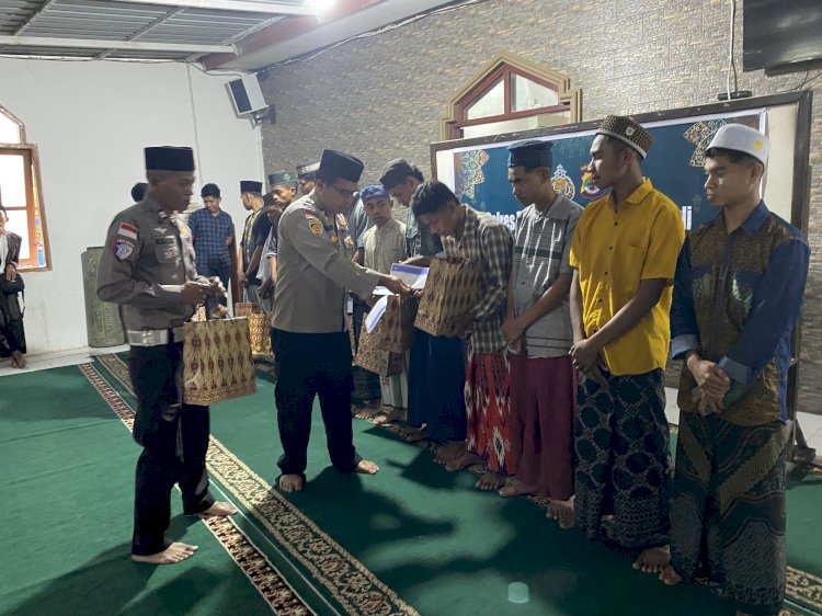 Sejuknya Berbagi : Polres TTS Hadirkan Kebahagiaan Bagi Anak Yatim di Bulan Suci Melalui Buka Puasa bersama