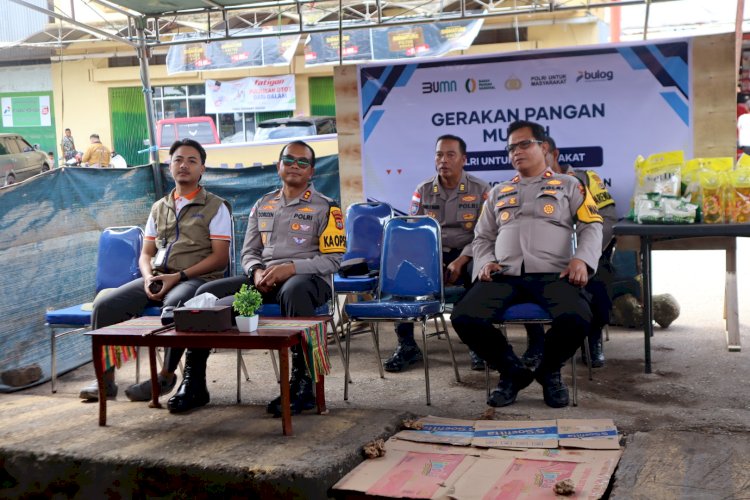Hasilkan Kebaikan Bagi Masyarakat, Polres TTS Laksanakan Pangan Murah
