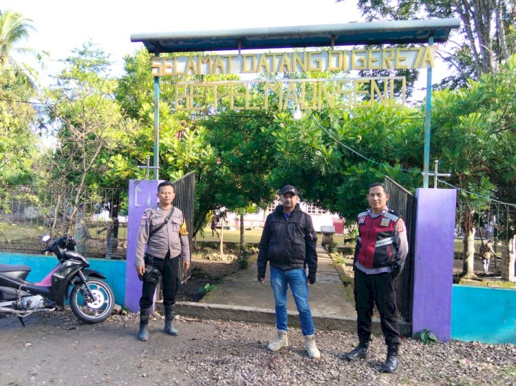 Polsek Amanuban Timor Laksanakan Pengamanan Ibadah Paskah di Gereja Betel Maunsenu, Ibadah Berjalan Dengan Aman dan Kihdmat