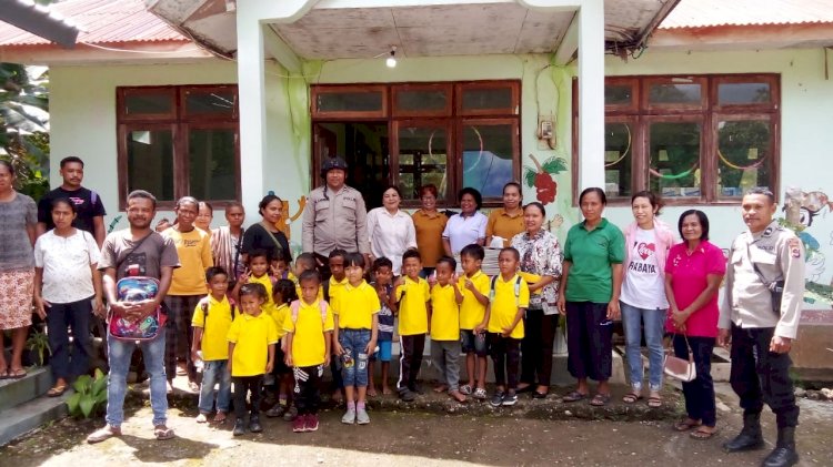 Polsek Mollo Selatan Sambang Warga di Desa Biloto, Berikan Himbauan Keamanan dan Antisipasi Bencana