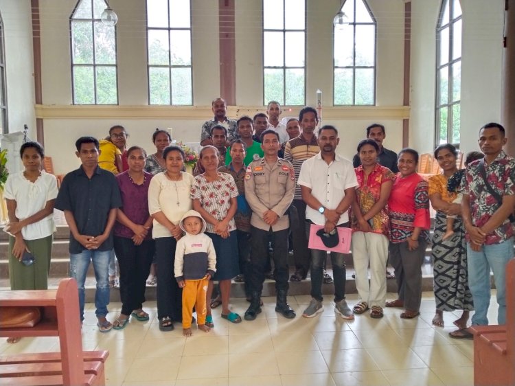 Polsek Amanuban Timur Beri Bekal Hukum dan Cegah KDRT bagi 11 Pasang Calon Pengantin