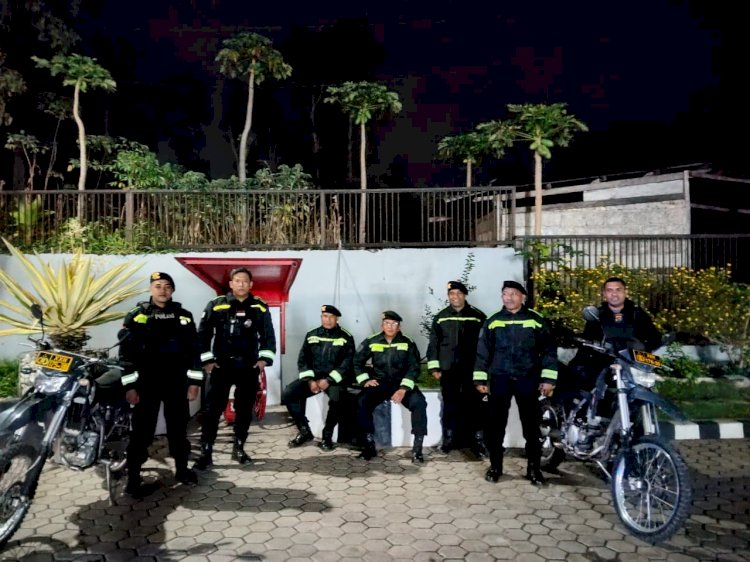 Satuan Samapta Polres TTS Laksanakan Patroli Dialogis Jaga Keamanan Kota Soe