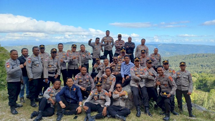 Beri Pelatihan USEFT Bagi Anggota Polres TTS, Kapolres TTS Sampaikan Terimakasih Kepada Kapolda NTT