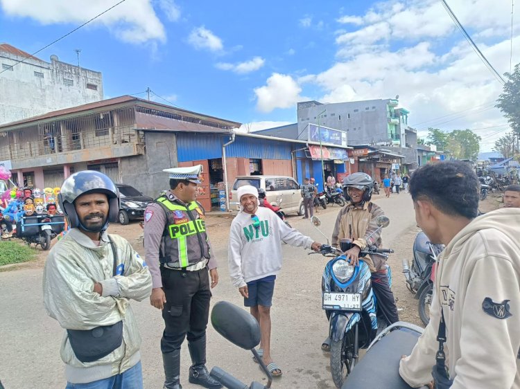 Tingkatkan Kesadaran Berlalulintas, Sat Lantas Polres TTS Gencarkan Dikmas dan Sosialisasi ke Masyarakat