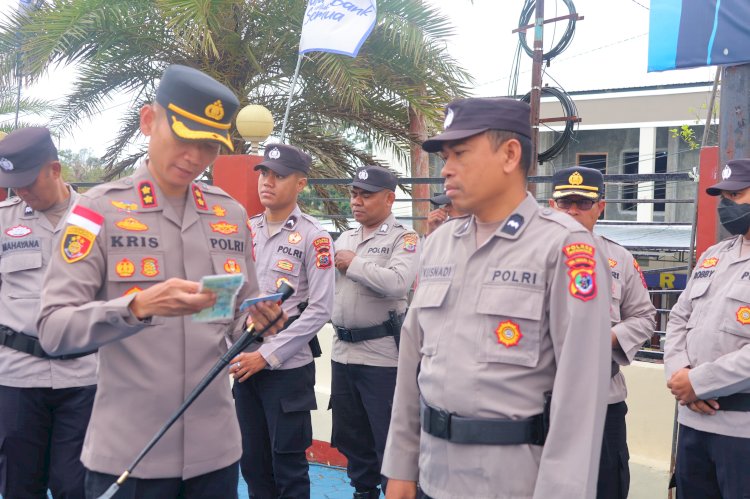Cermin Teladan Pengayom Masyarakat: Cara Polres TTS Jaga Disiplin dan Kebersihan Lingkungan Kerja