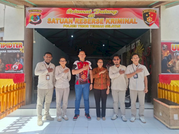 Perkuat Perlindungan Perempuan dan Anak,  Kanwil Kementerian HAM NTT sambangi Polres TTS