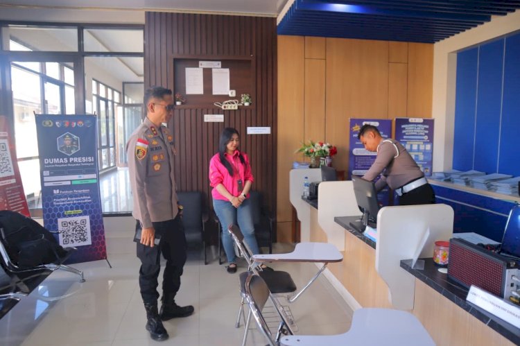 Kapolres TTS Tegaskan Pelayanan SIM di Satpas 1633 Ramah dan Bebas Pungli