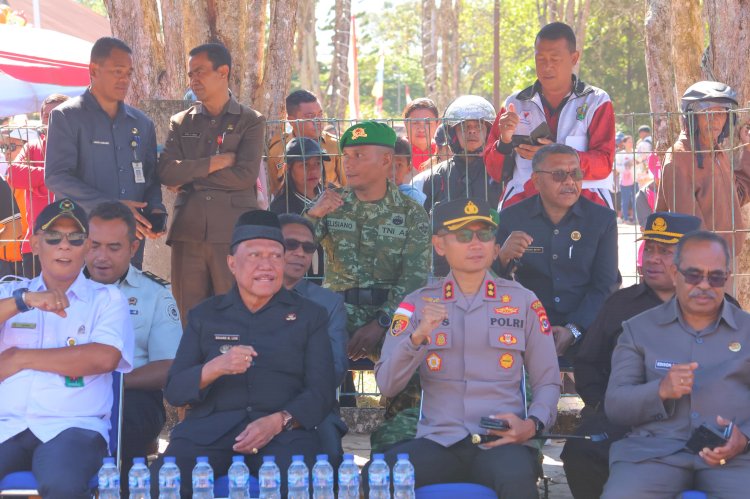 Semarak HUT ke-81 RI di Soe: Polres TTS Kawal dan Amankan Pembukaan Serta Perlombaan Gerak Jalan.