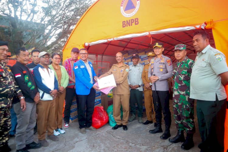 Update Donasi Posko Bencana Kabupaten Timor Tengah Selatan.