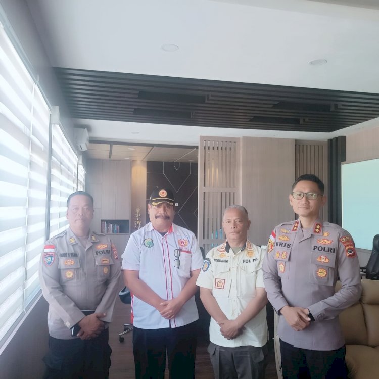 Ketua KBPP Polri TTS Silaturahmi ke Kapolres, Bahas Pengukuhan Organisasi