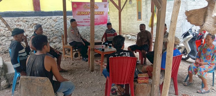 Dengar Keluhan Hewan Ternak hingga Cegah Karhutla, Kapolsek Polen Gelar 