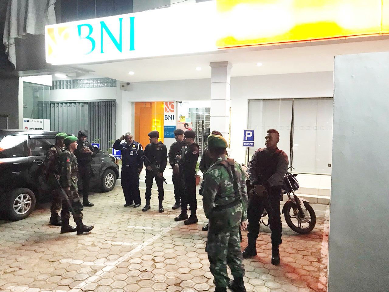 Polres TTS Patroli gabungan bersama TNI