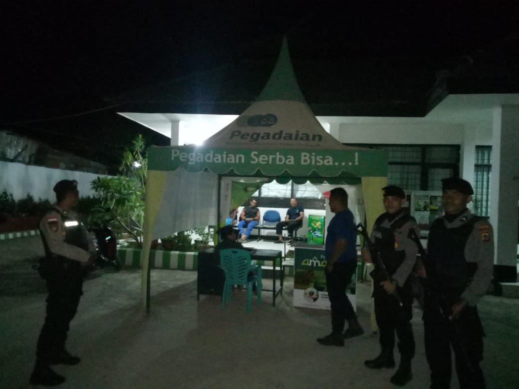 Sat Sabhara Polres TTS , Gelar Patroli Malam