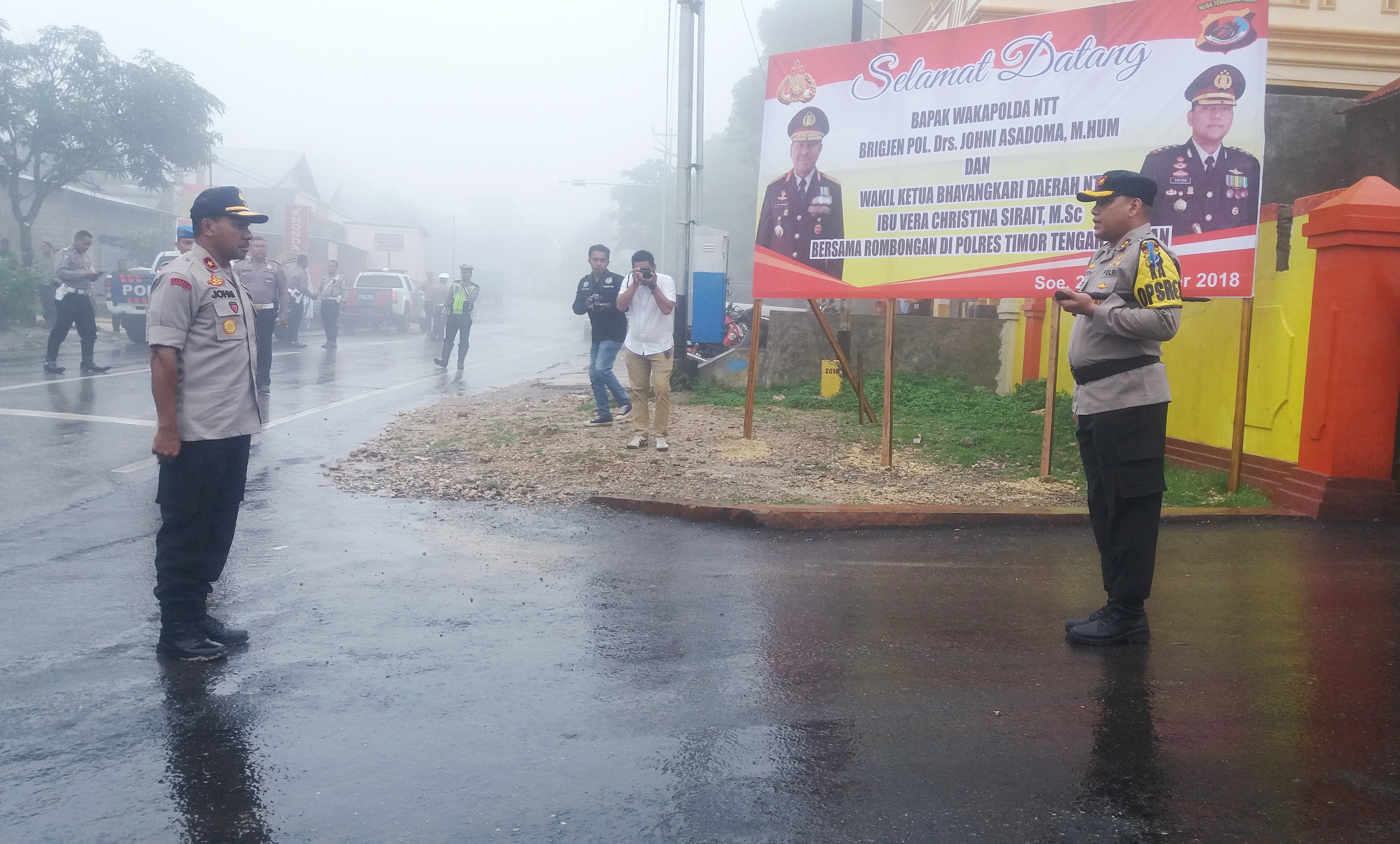Kunker  Waka Polda NTT ke Polres TTS