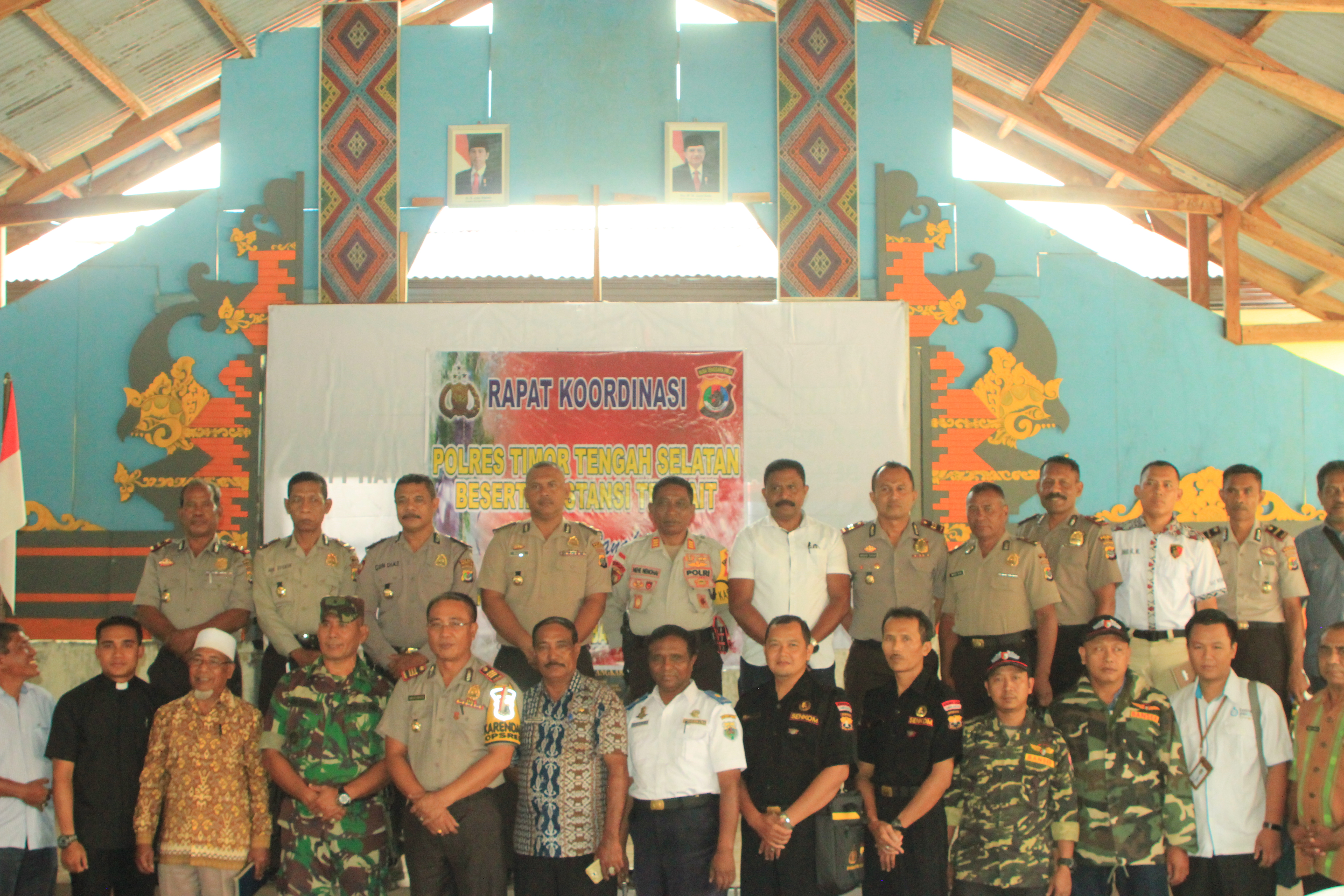 Jelang Operasi Lilin Turangga -2018, Polres TTS gelar Rapat Koordinasi