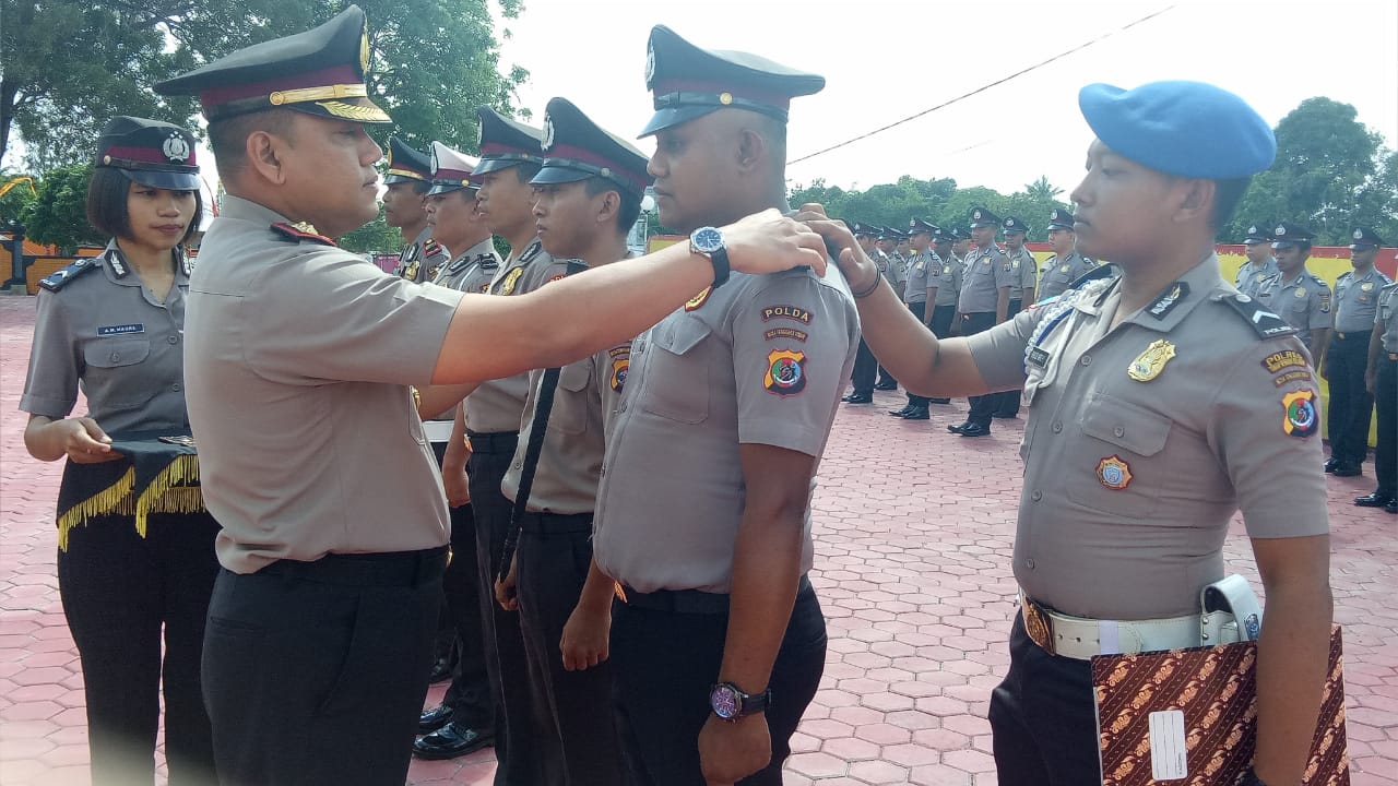 Kapolres TTS pimpin  Korps Raport Kenaikan Pangkat