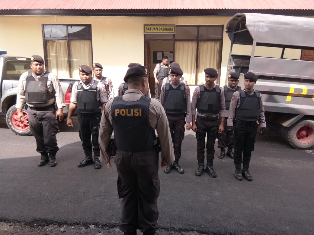 KBO Sat Sabhara Polres TTS: Jaga Keselamatan Saat Patroli